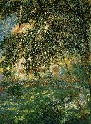 Claude Monet Le repos dans le jardin painting